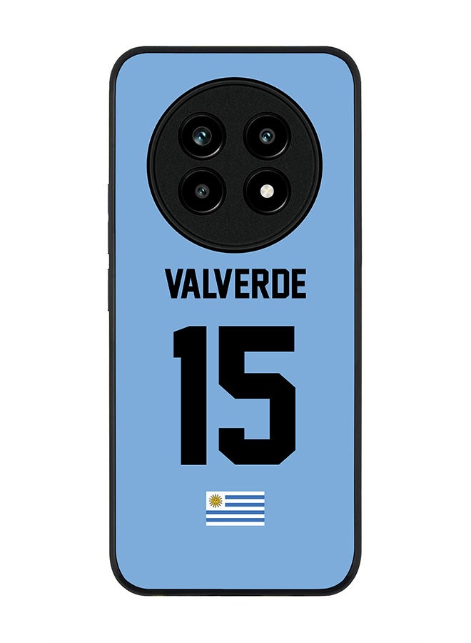 For Realme 13 Pro / 13 Pro+ Case,Slim fit Camera Protection, Shockproof Thin Phone cover  - Football - Uruguay ,  Valverde